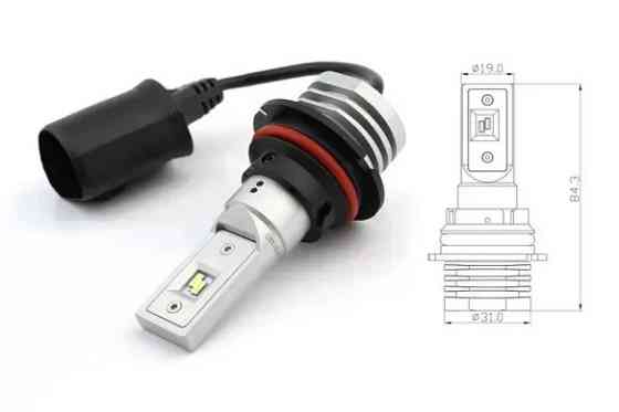 Комплект світлодіодних ламп BAXSTER SE Plus HB1 (9004) P29t 6000K 4000Lm 9-32V Харків