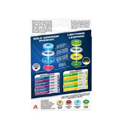 Дзига Infinity Nado Набір VI Starter Nado Pack - Gold Warrior Phoenix vs Lighting Leopard (EU654197) Вінниця