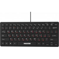 Клавіатура Maxxter KBM-C01B-UA USB UA Black (KBM-C01B-UA) Киев - изображение 1