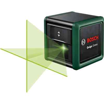 Лазерный нивелир Bosch Quigo Green, точность ±0.8 мм/м, 12 м, зеленый, 0.27 кг (0.603.663.C02) Винница
