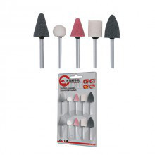 Набор шлифовальных камней 10шт INTERTOOL BT-0020 Полтава - изображение 1