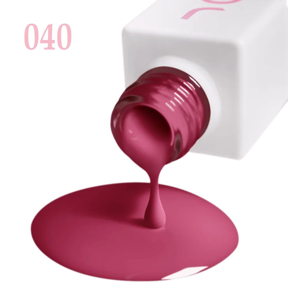 Гель-лак для ногтей бордовый 040 эмаль JOIA vegan 6 мл Киев - изображение 8