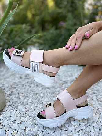 teona Босоніжки жіночі TEONA 127 пудра (літо, шкіра натуральна) (4102) Коломия