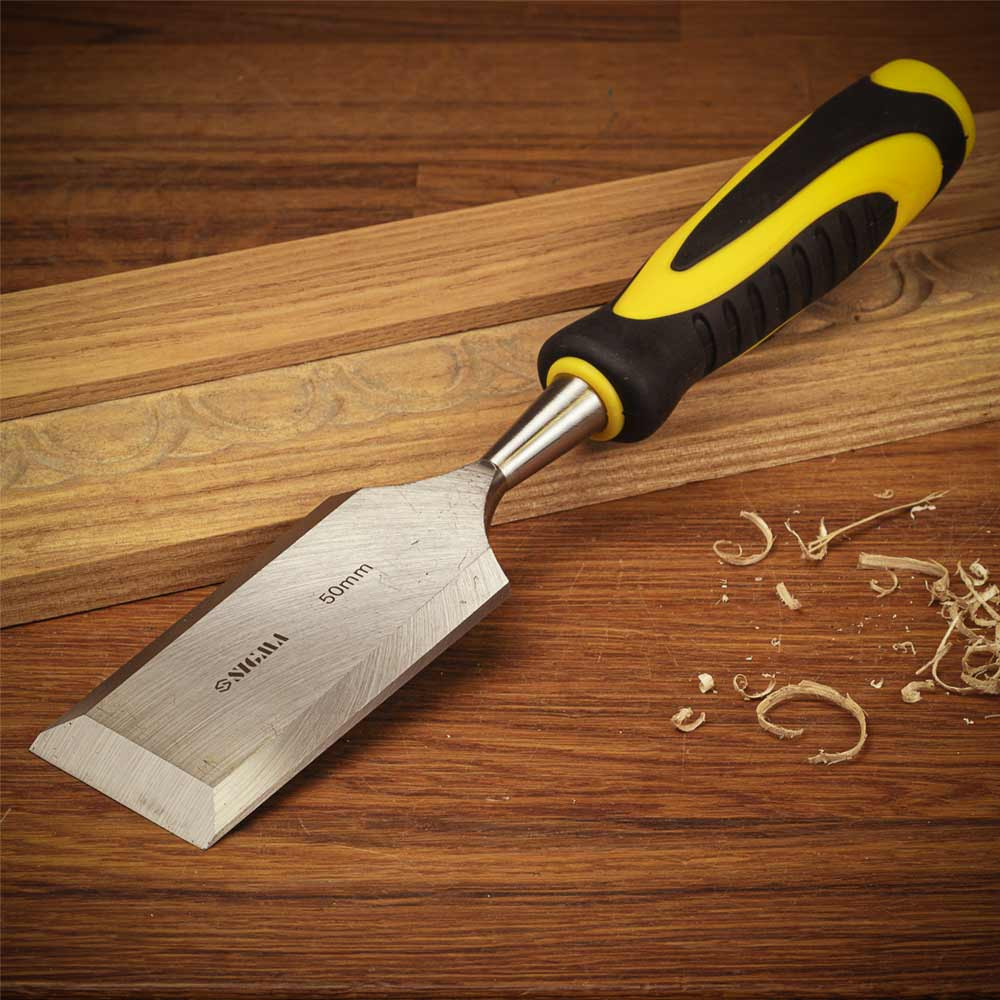 Sigma Стамеска ударная 50мм двухкомпонентная рукоятка CrV SIGMA (4326491) Коломыя - изображение 2