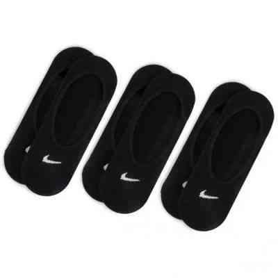 Шкарпетки Nike W NK EVERYDAY LTWT FOOT 3PR SX4863-010 38-42 3 пари Чорні (886066528463) Вінниця