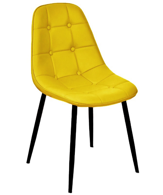 Стілець Агата обідній колір жовтий Дніпро - фото 2