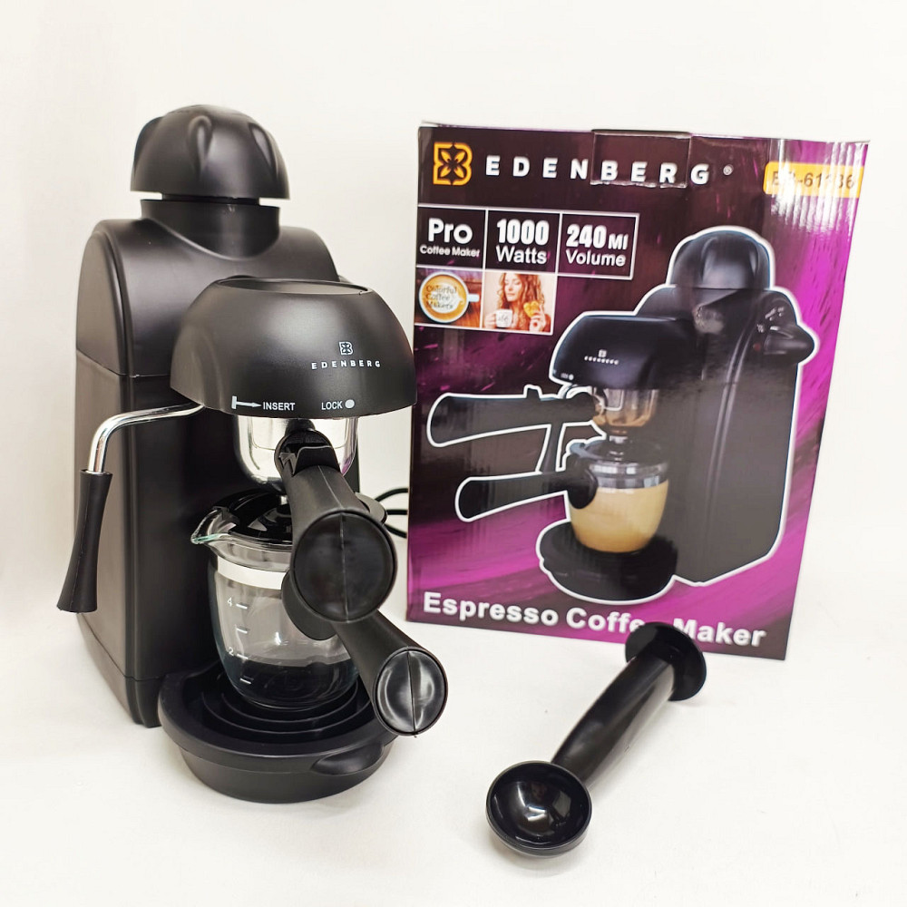 Еспресо кавоварка Edenberg EB-61136 4 чашки 240мл RJ-52 Львів - фото 4