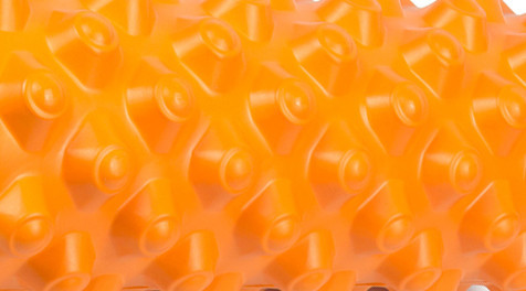 EasyFit Масажний ролик EasyFit Grid Roller Extreme 33 см Помаранчевий Київ - фото 3