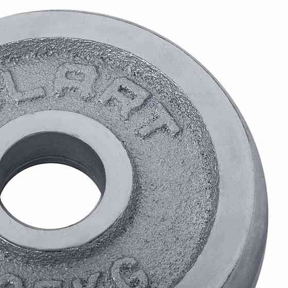 Блин (диск) хромированный 1.25 кг d-30мм Zelart-7786-1_25 Киев