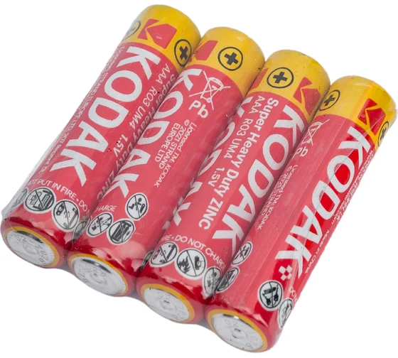 Батарейка AAA Kodak 1.5В для пульта и игрушек Киев