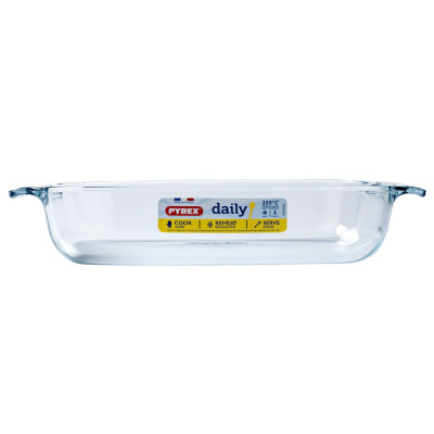 Форма для выпечки Pyrex Daily прямокутна 39 х 25 х 7 см 3.7 л (232B000/3646) Винница - изображение 3