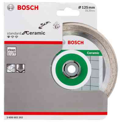 Круг отрезной Bosch Standard for Ceramic 125-22.2 (2.608.602.202) Винница