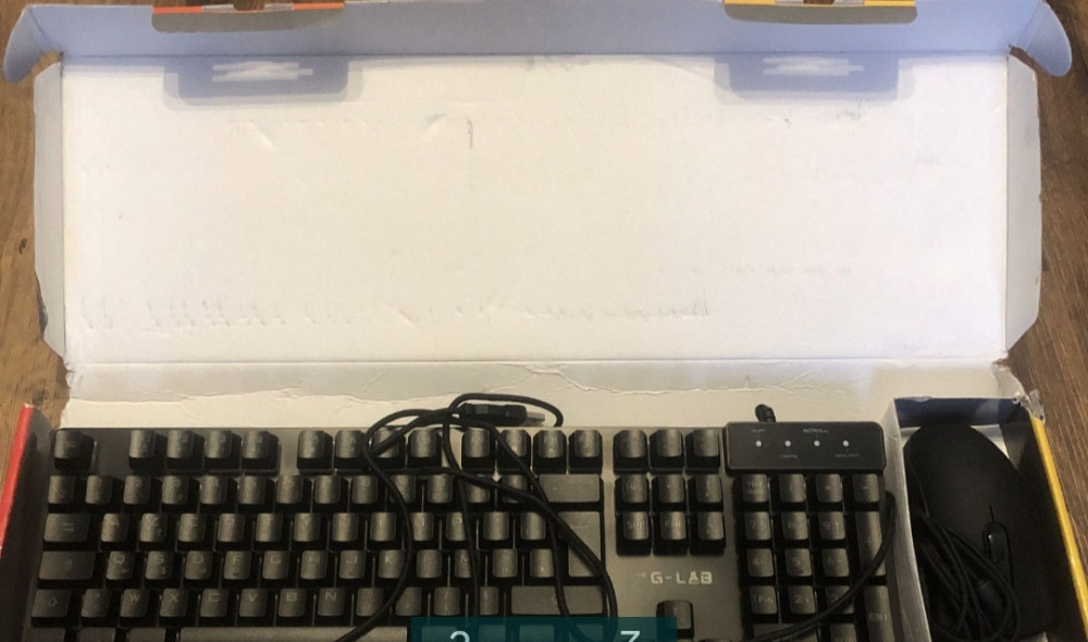 Клавіатура та Ведмедик G-LAB KRYPTON Combo Київ - фото 2