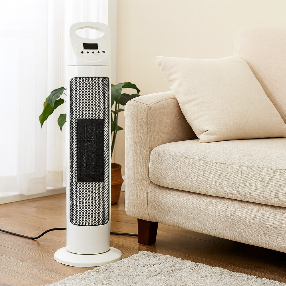 Тепловентилятор з пультом, зима-літо, 3500 Вт, BFX-768-1668 / Портативний тепловентилятор / Обігрівач повітря Київ - фото 2