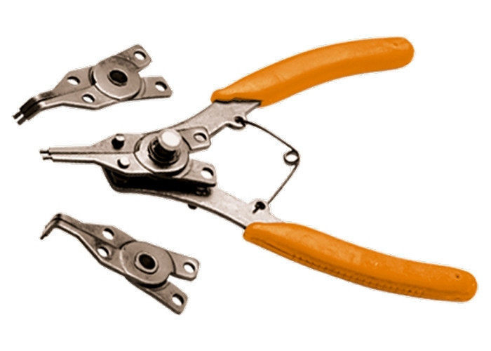 Съемник для стопорных колец с насадками, 150 мм, универсальный SPARTA Полтава - изображение 1