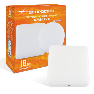 Світильник точковий Євросвітло LED-SS-120-18 6400К без рамки Вінниця - фото 1