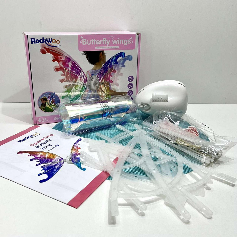 Крила феї для дівчаток музика підсвічування розібрані форми крил (R01) Чернігів - фото 2