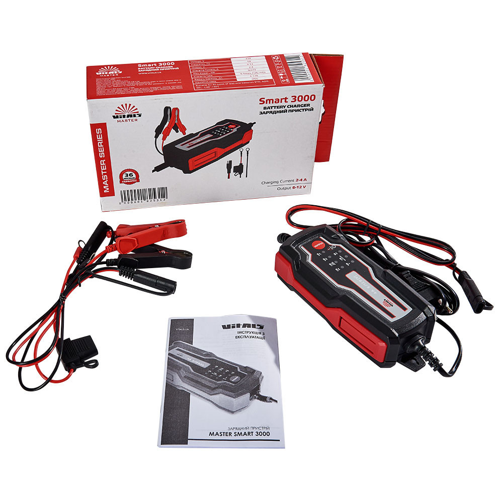 Зарядний пристрій Vitals Master Smart 3000 Харків - фото 9