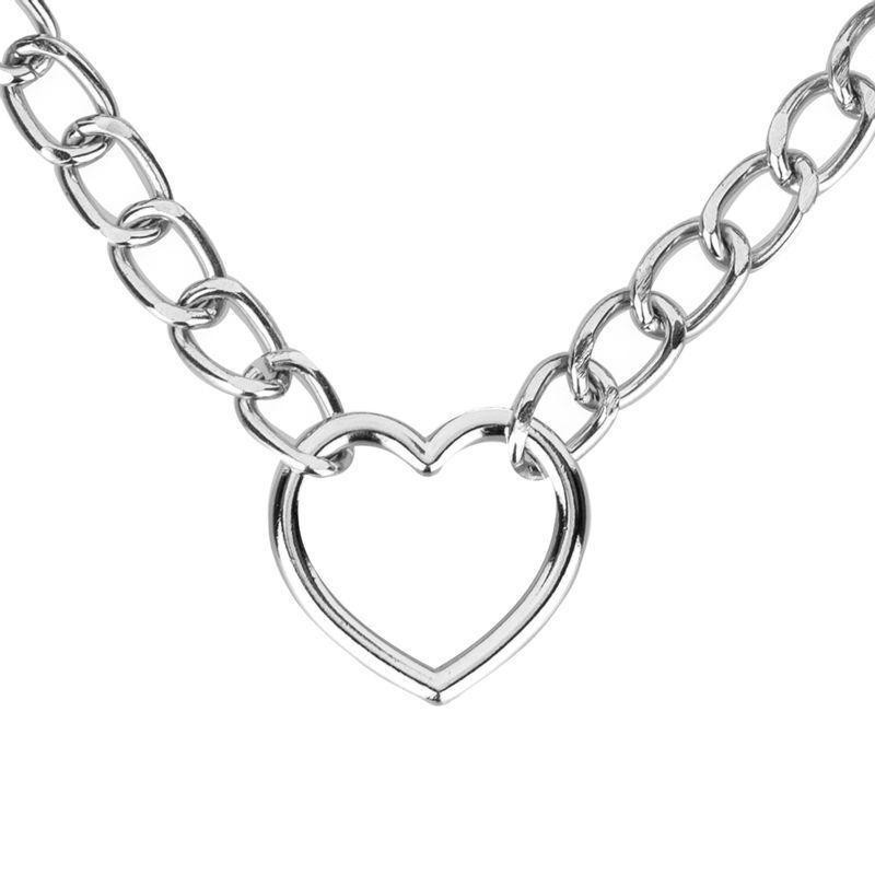 Нашийник з повідцем Bedroom Fantasies: Collar with Chain - Silver Sex Aura Київ - фото 8