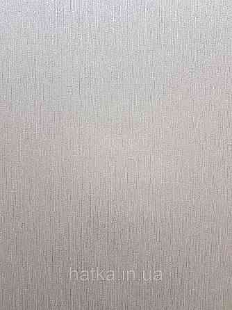 Обои виниловые на флизелиновой основе Rasch Incanto 1.06х10 однотонные тонкая полоска с глянцем серые металлик Киев