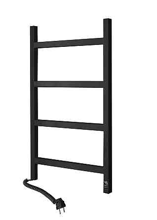 Рушникосушка електрична NAVIN Nordic 500х800 Sensor нержавіюча сталь, ліва, чорний муар Київ