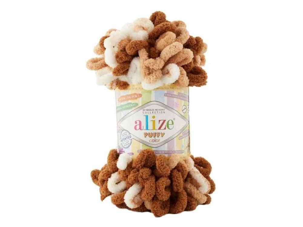 Пряжа Puffy Color 6398 5шт/уп 100% Микрополиэстр 100г 9м ТМ ALIZE Киев - изображение 1