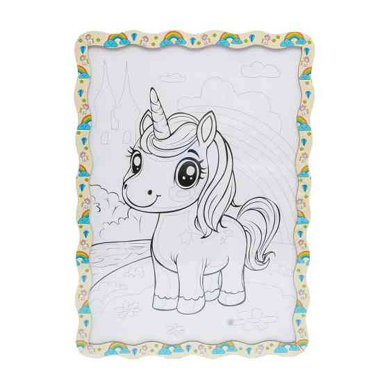 Дитячий набір для розпису по дереву "Милий Єдиноріг" Puz-22950 формат А3 Вінниця