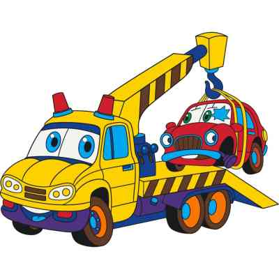 Картина по номерам ArtCraft Евакуатор 25х30 см (15067-AC) Винница