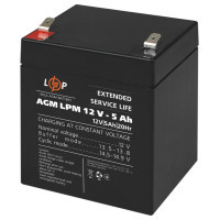 Батарея до ДБЖ LogicPower LPM 12В 5 Ач (3861) Киев - изображение 1