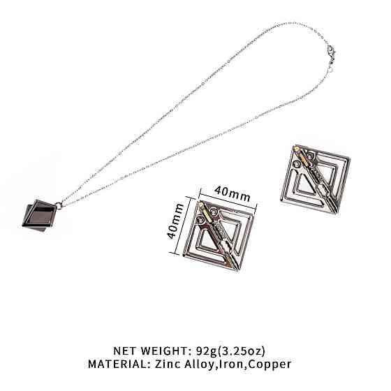 Затискачі для сосків із легкою підвіскою LOCKINK Adjustable Nipple Clamps with Light Pendant - Grey Sex Aura Київ