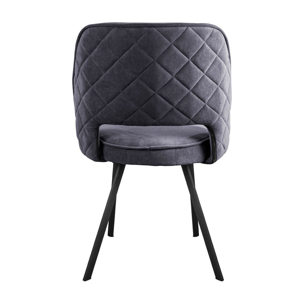 Стілець крісло м'який MarvelDesign Simple 54 прямокутні ніжки Сірий Київ - фото 9