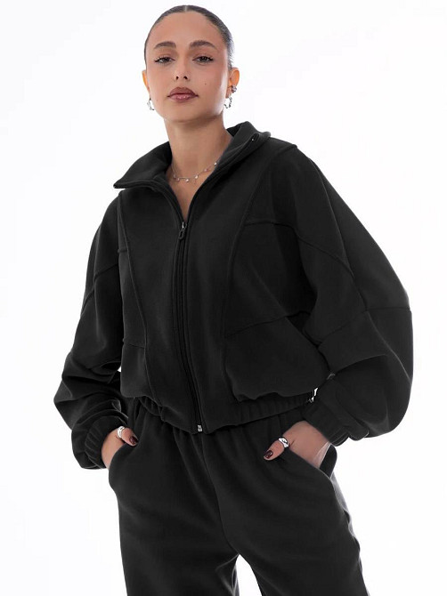 Женский стильный теплый костюм двойка весторонний флис полар Одесса - изображение 2