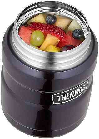 Термос для Їжі з ложкою 0,47 літрів Thermos King Food Flask" (173020) Нержавіюча сталь Нововолинськ