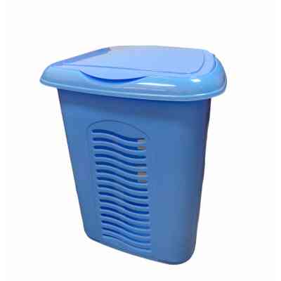 Корзина для белья Консенсус Голубая 40 л (Консенсус/блакитний) Винница