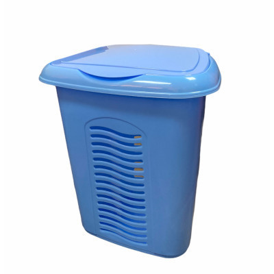 Корзина для белья Консенсус Голубая 40 л (Консенсус/блакитний) Винница - изображение 1