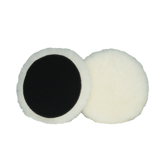 Круг полірувальний на липучці з натурального хутра 125мм Харків