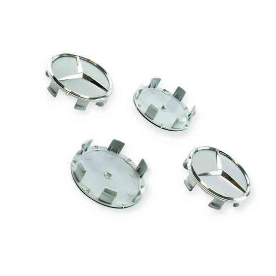 Ковпачок заглушка диска mercedes 70/75мм сірі (к-т 4шт) Мукачево