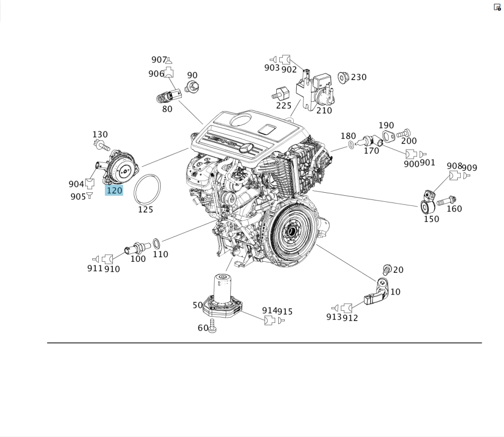 Mercedes-Benz  A2761560790 Електромагніт регулювання ваноса для бензинових двигунів R-class short W251 C-Class W205 GLC X253 E-class W213 E-class Coup Одеса - фото 5