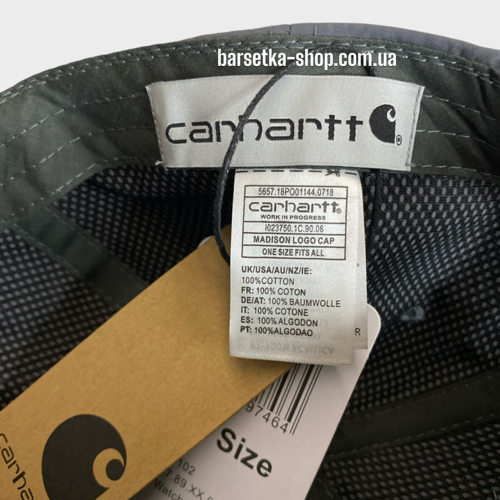 Кепка Carhartt чорний one size (р) Київ - фото 6