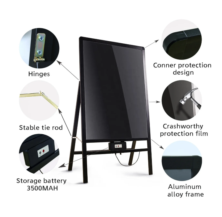 Видеообзор! LED доска 100х50 с подсветкой и противоударным стеклом. Для детей и взрослых! Новинка! Каменец-Подольский - изображение 3