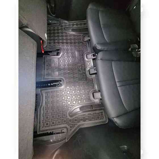 Килимки kia sorento 2024-> (7 місць) 3-й ряд борт 2,5 см, з перемичкою салону Мукачево