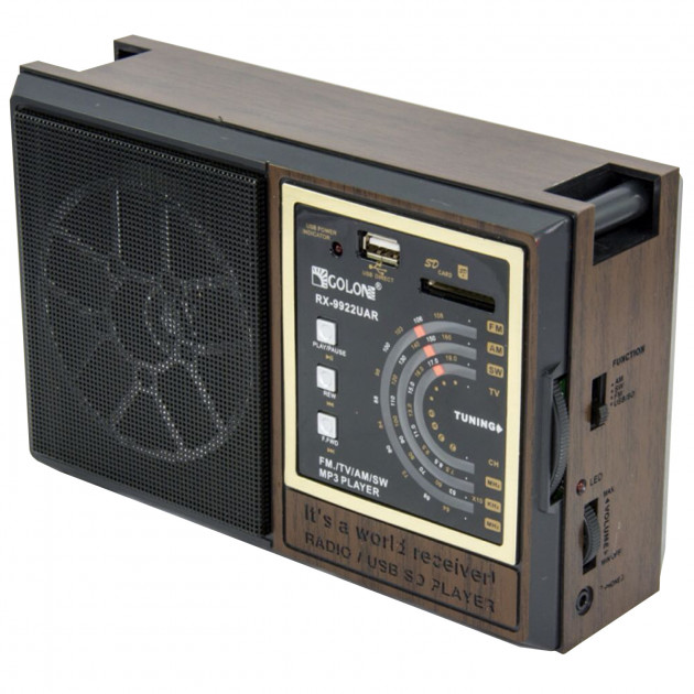 Радіоприймач Golon RX-9922 USB SD FM Вінниця - фото 2