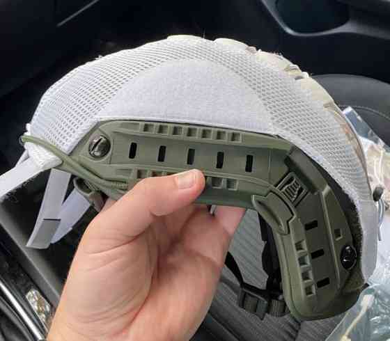 Кавер на баллистический шлем типа Fast (Зимний камуфляж) Киев