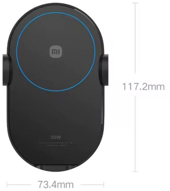 Автомобільний тримач для смартфона Xiaomi Mi Wireless Charger Car 30W. Харків - фото 4