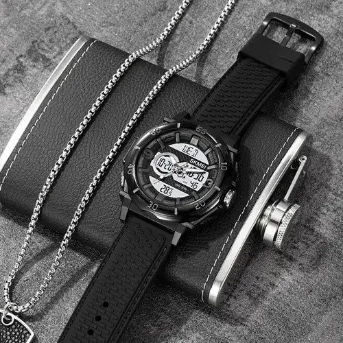 Армійські наручні годинники для чоловіків SKMEI, Захисні тактичні годинники Водонепроникні PZ-85 Львів - фото 11