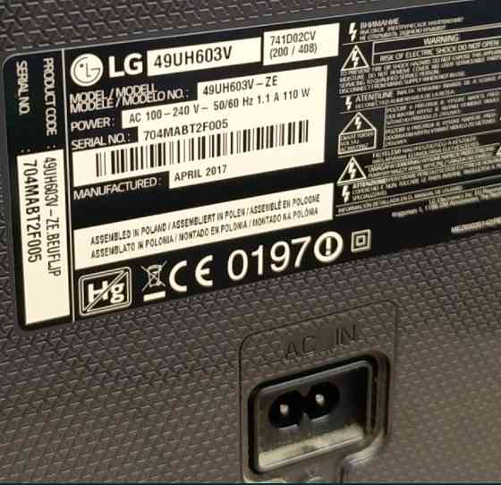 Телевизор LG 49