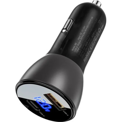 Зарядное устройство Acefast 2xUSB 63W (USB-C + USB-A) B6 with digital display (6974316280972) Винница - изображение 2