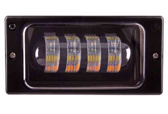 Фари протитуманні ВАЗ 2110-14/LD-519 L2-W/Y/12-24V/40W/4LED-3000K/6000K Вінниця