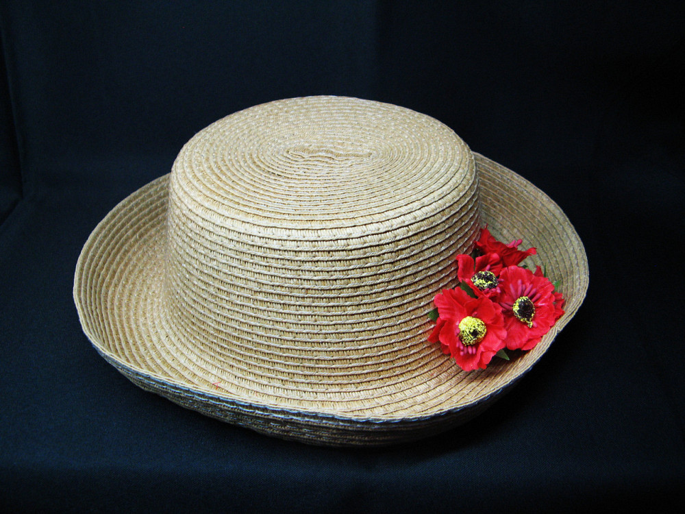 Капелюх жіночий з соломи красива Макі Київ - фото 1