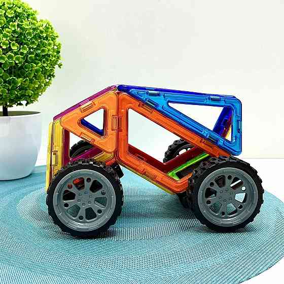 Конструктор магнітний Limo Toy Транспорт 32 деталі (LT3006) Чернигов